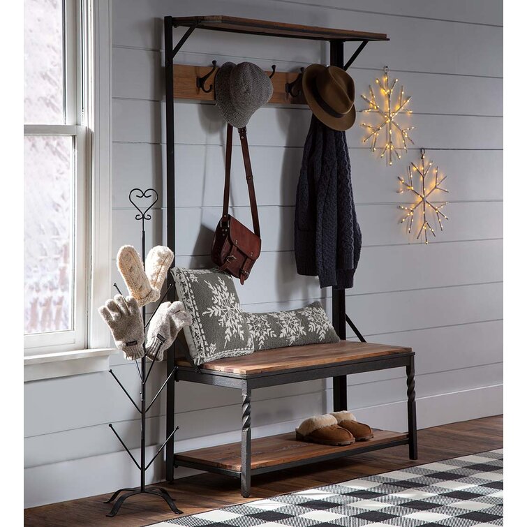 Coat rack best sale and shoe storage